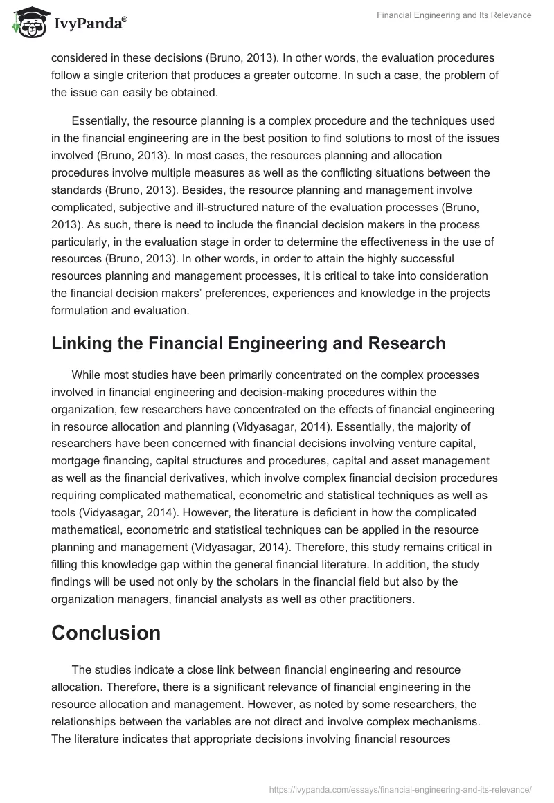 Financial Engineering and Its Relevance. Page 5