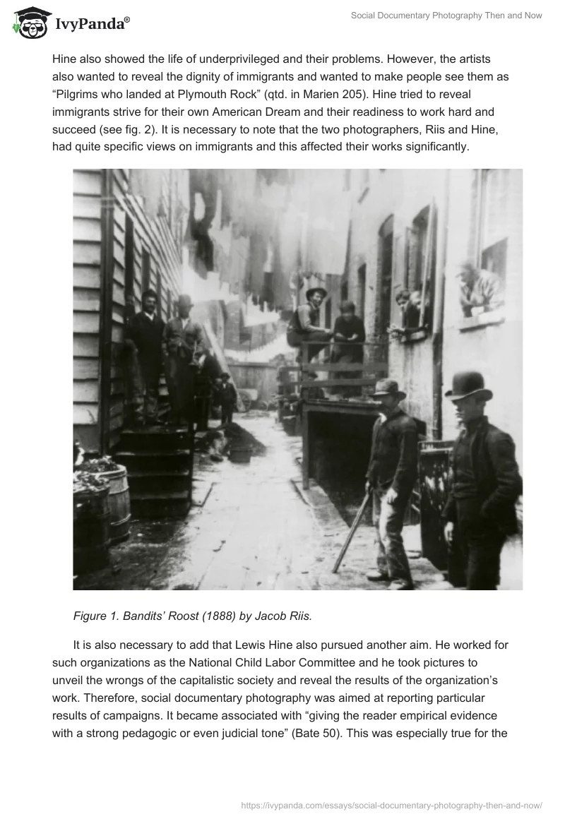 Social Documentary Photography Then and Now. Page 2