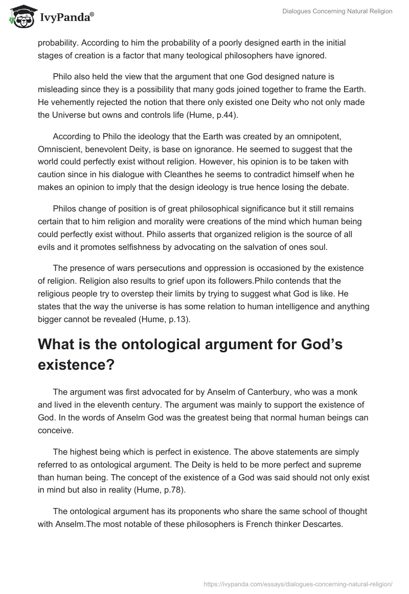 Dialogues Concerning Natural Religion. Page 2