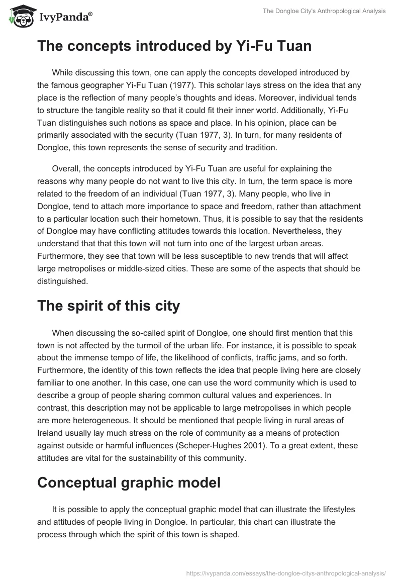 The Dongloe City's Anthropological Analysis. Page 4
