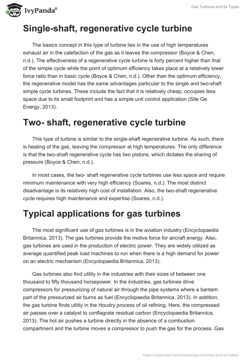 Gas Turbines and Its Types. Page 3