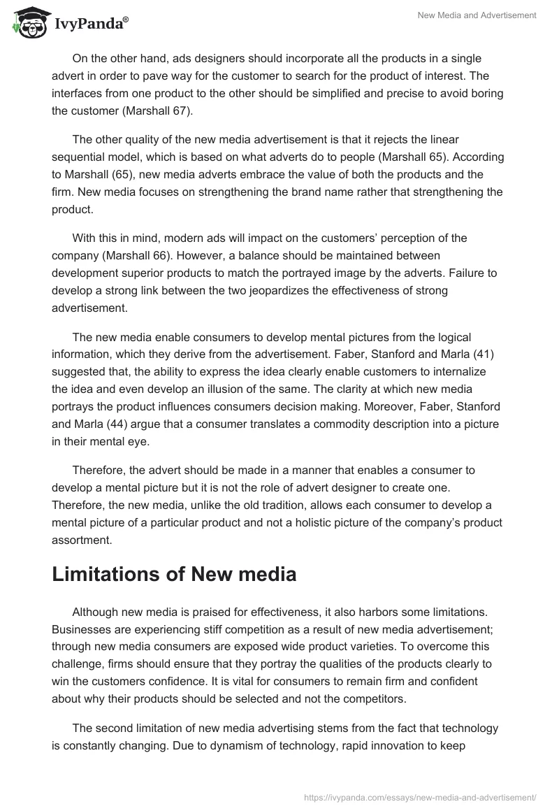 New Media and Advertisement. Page 5