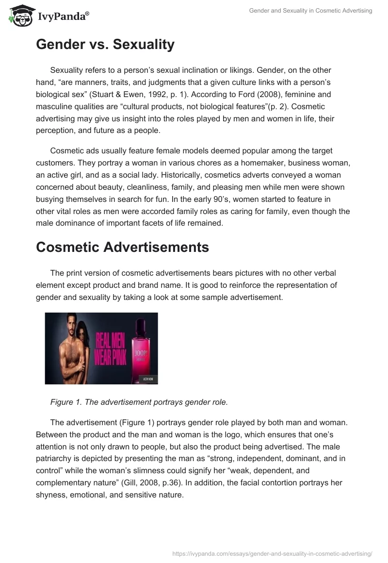 Gender and Sexuality in Cosmetic Advertising. Page 2