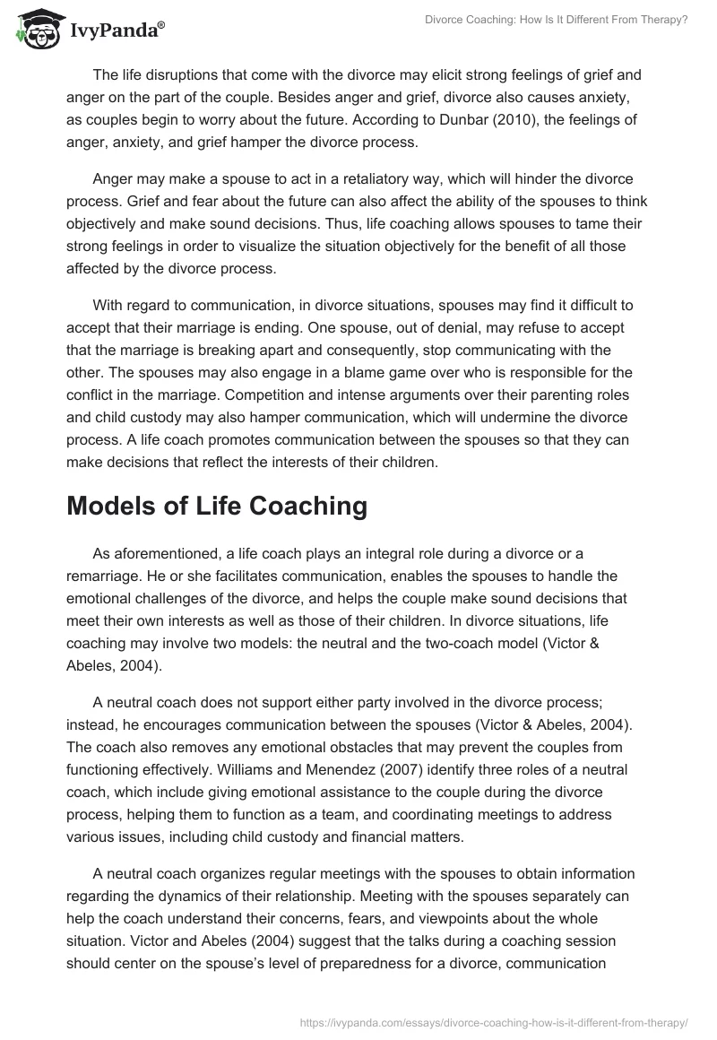 Divorce Coaching: How Is It Different From Therapy?. Page 3