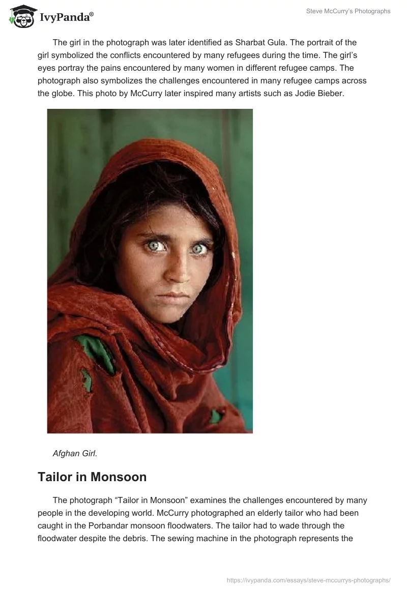 Steve McCurry’s Photographs. Page 2