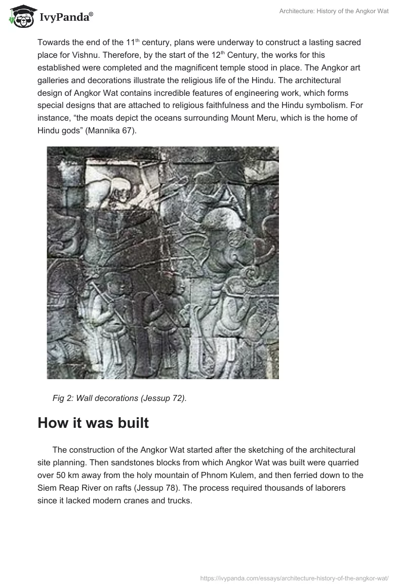 Architecture: History of the Angkor Wat. Page 4