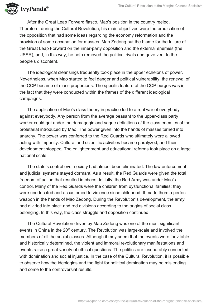 The Cultural Revolution at the Margins Chinese Socialism. Page 2