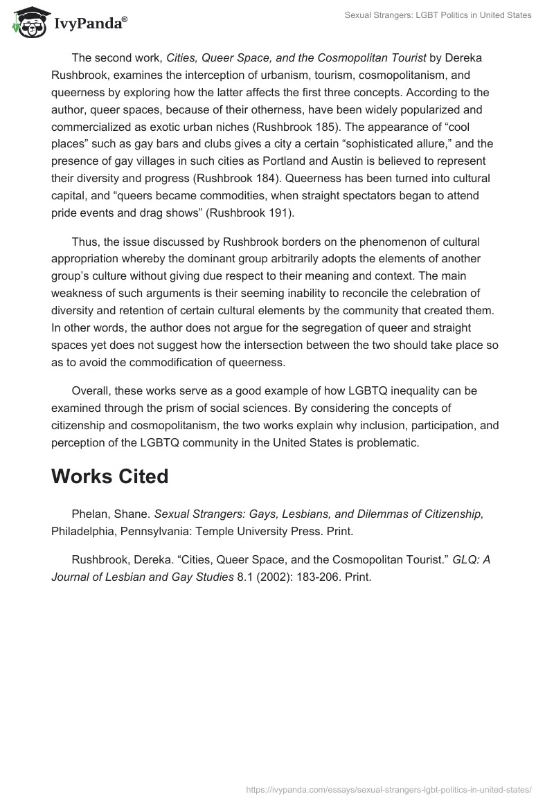 Sexual Strangers: LGBT Politics in United States. Page 2