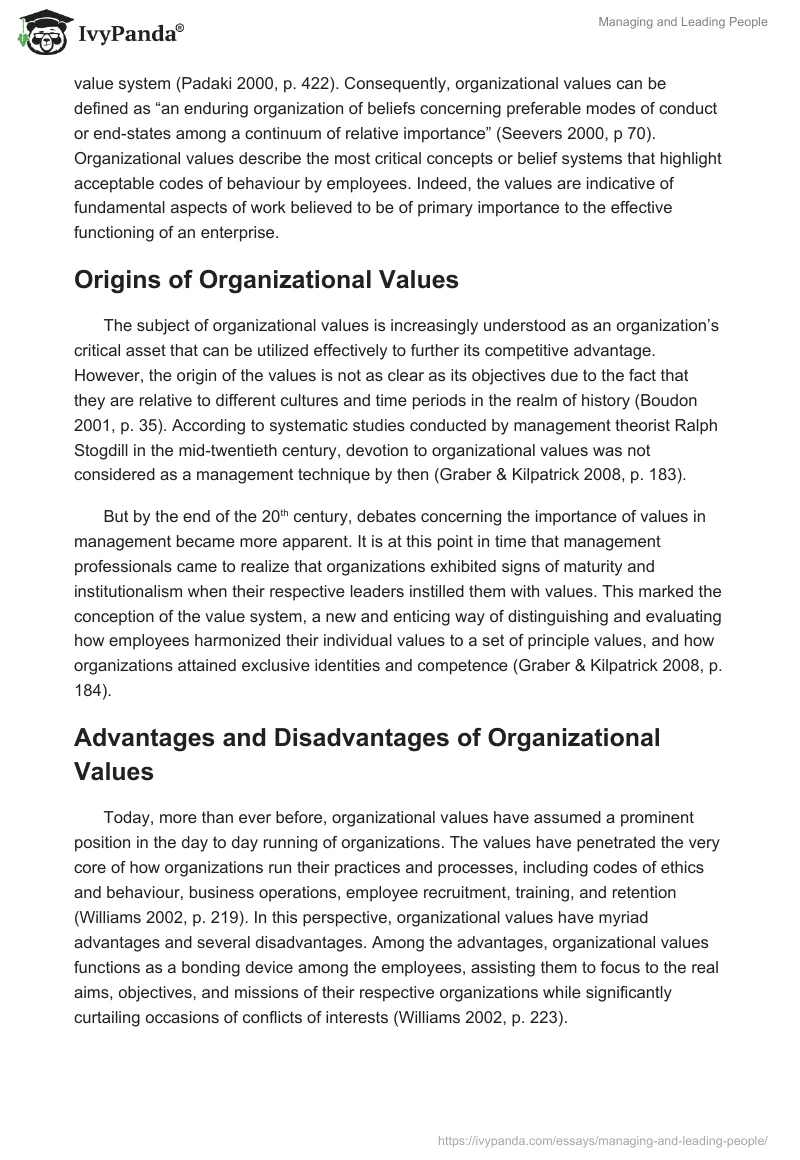Managing and Leading People. Page 2