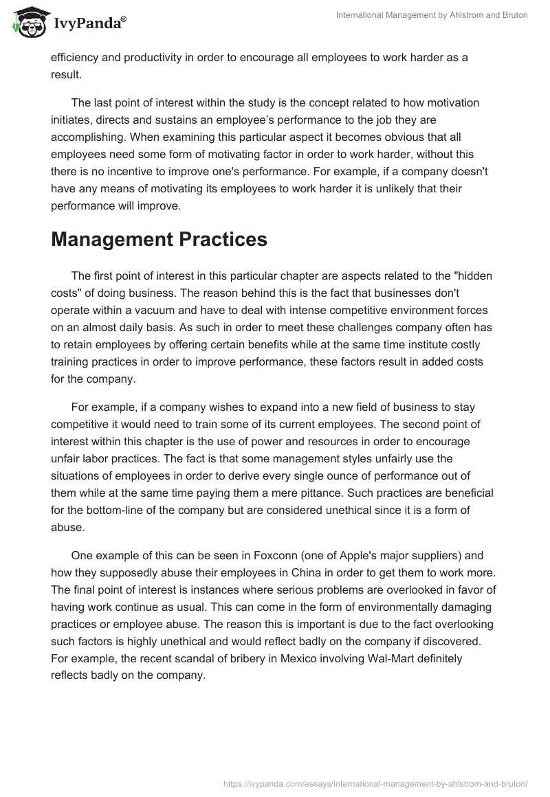 "International Management" by Ahlstrom and Bruton. Page 5