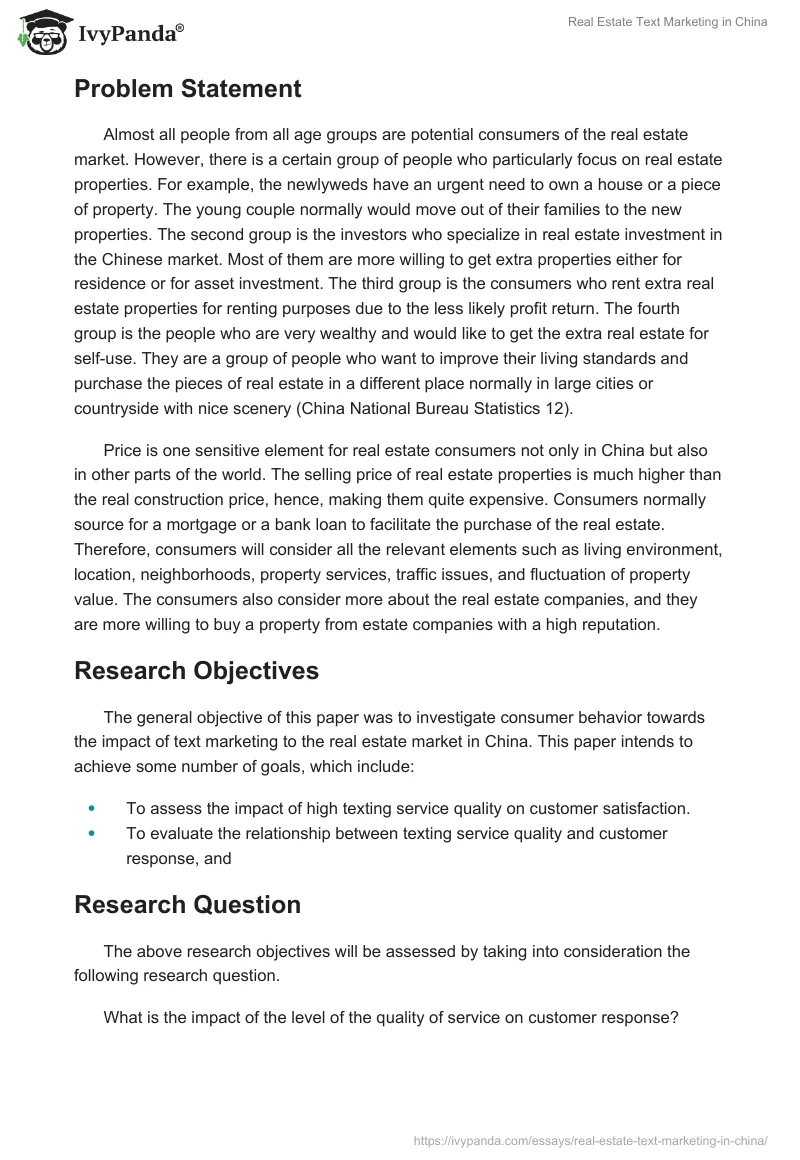 Real Estate Text Marketing in China. Page 3