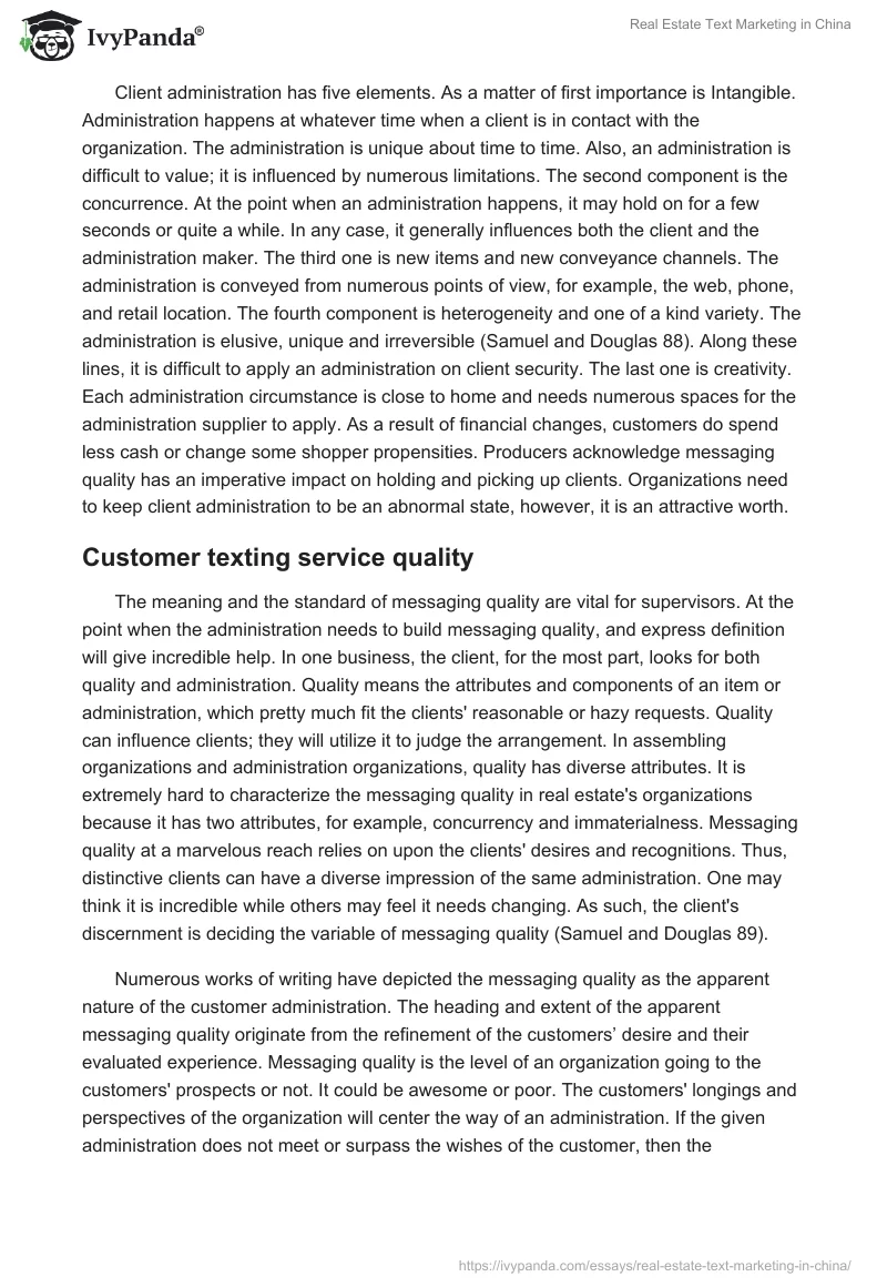 Real Estate Text Marketing in China. Page 5