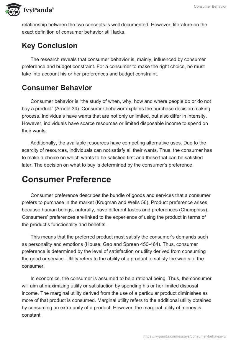 Consumer Behavior. Page 2