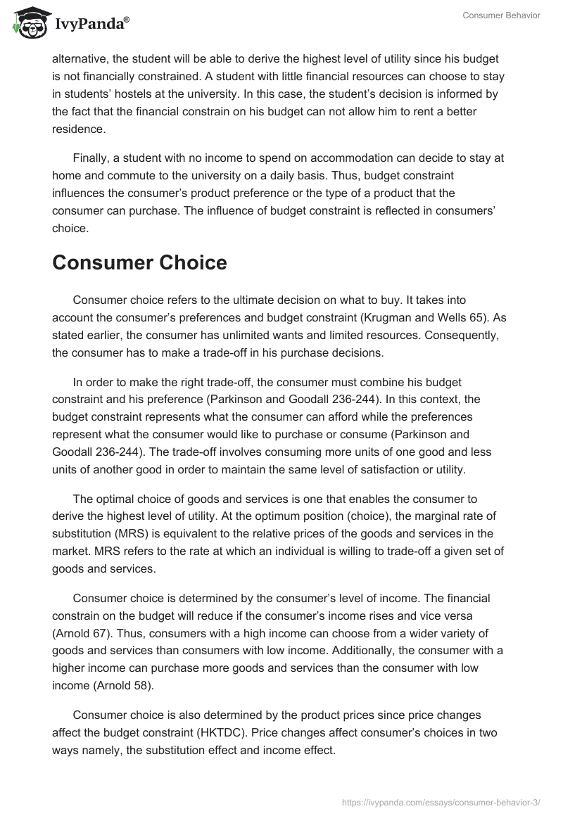 Consumer Behavior. Page 4