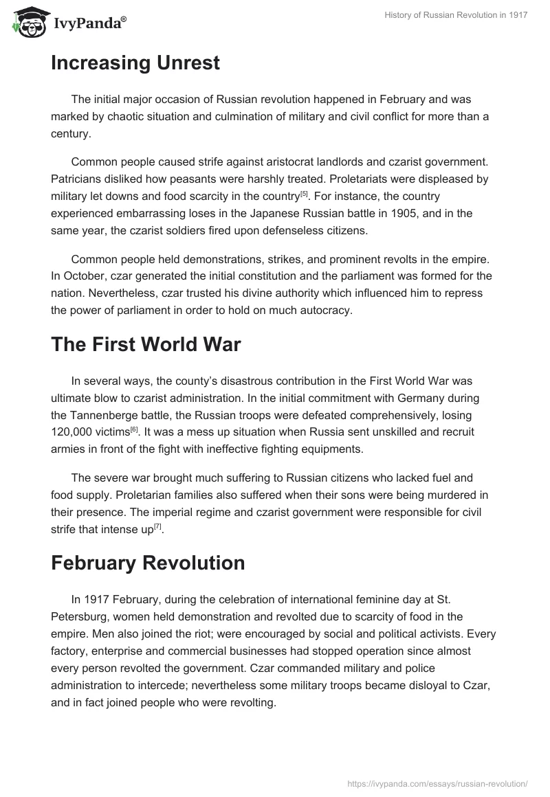 History of Russian Revolution in 1917. Page 3