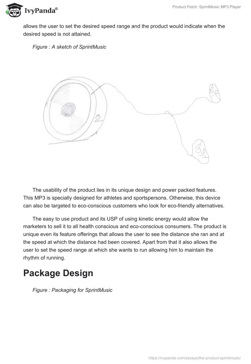 Product Fetch: SprintMusic MP3 Player. Page 2