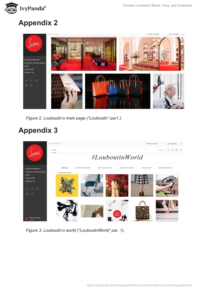 Christian Louboutin: Brand, Voice, and Guidelines. Page 5