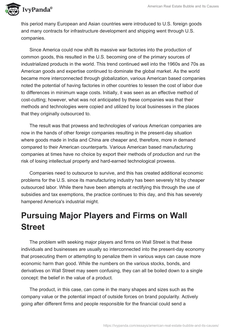 American Real Estate Bubble and Its Causes. Page 4