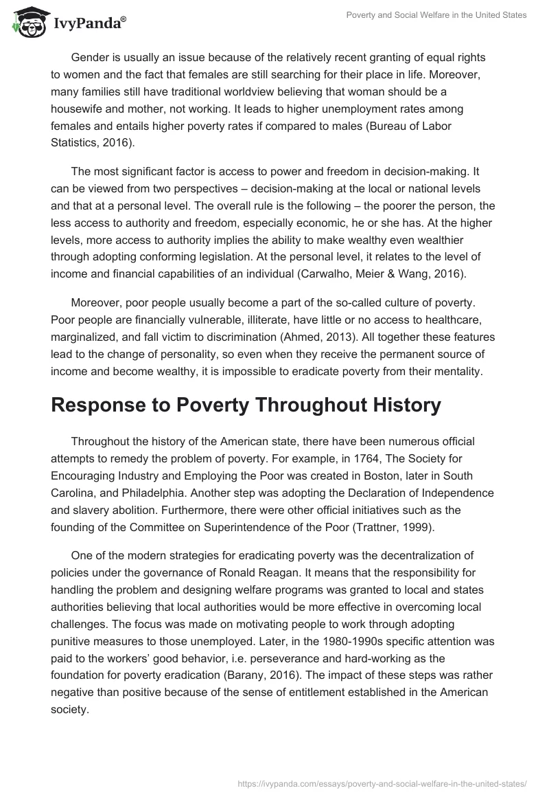 Poverty and Social Welfare in the United States. Page 4
