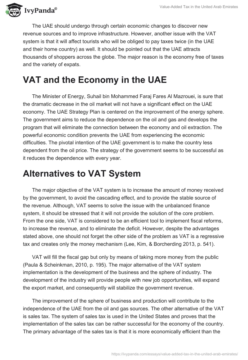 Value-Added Tax in the United Arab Emirates. Page 5