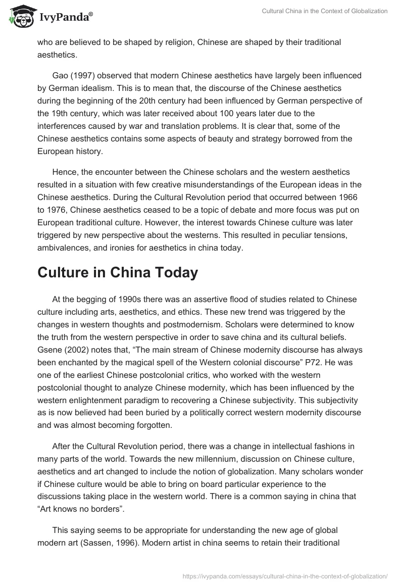 Cultural China in the Context of Globalization. Page 5