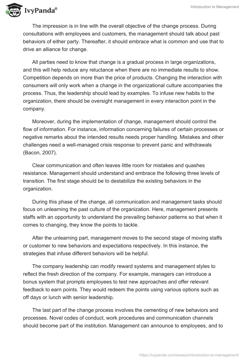 Introduction to Management. Page 4