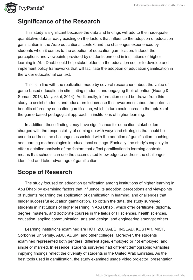 Education's Gamification in Abu Dhabi. Page 4