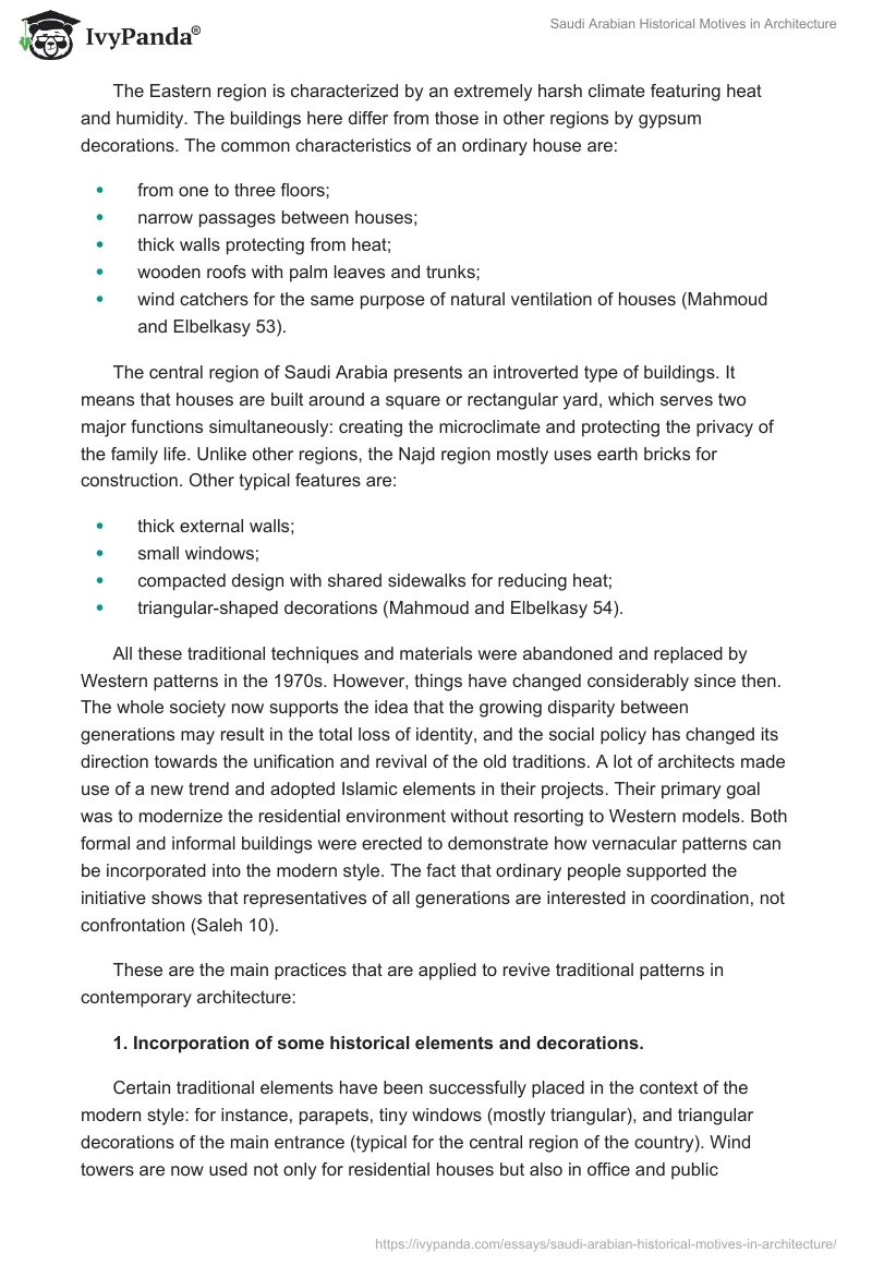 Saudi Arabian Historical Motives in Architecture. Page 4