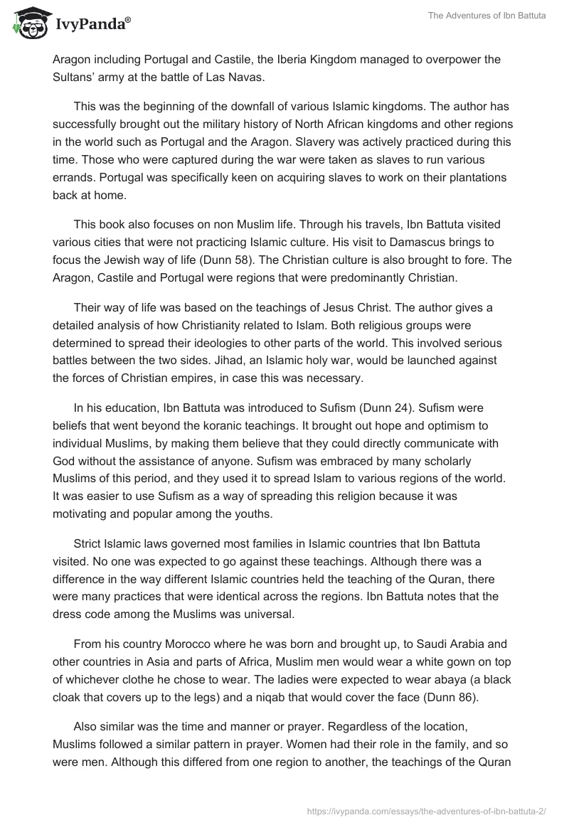 The Adventures of Ibn Battuta. Page 2
