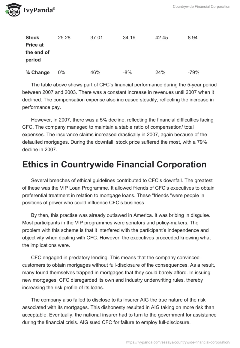 Countrywide Financial Corporation. Page 5