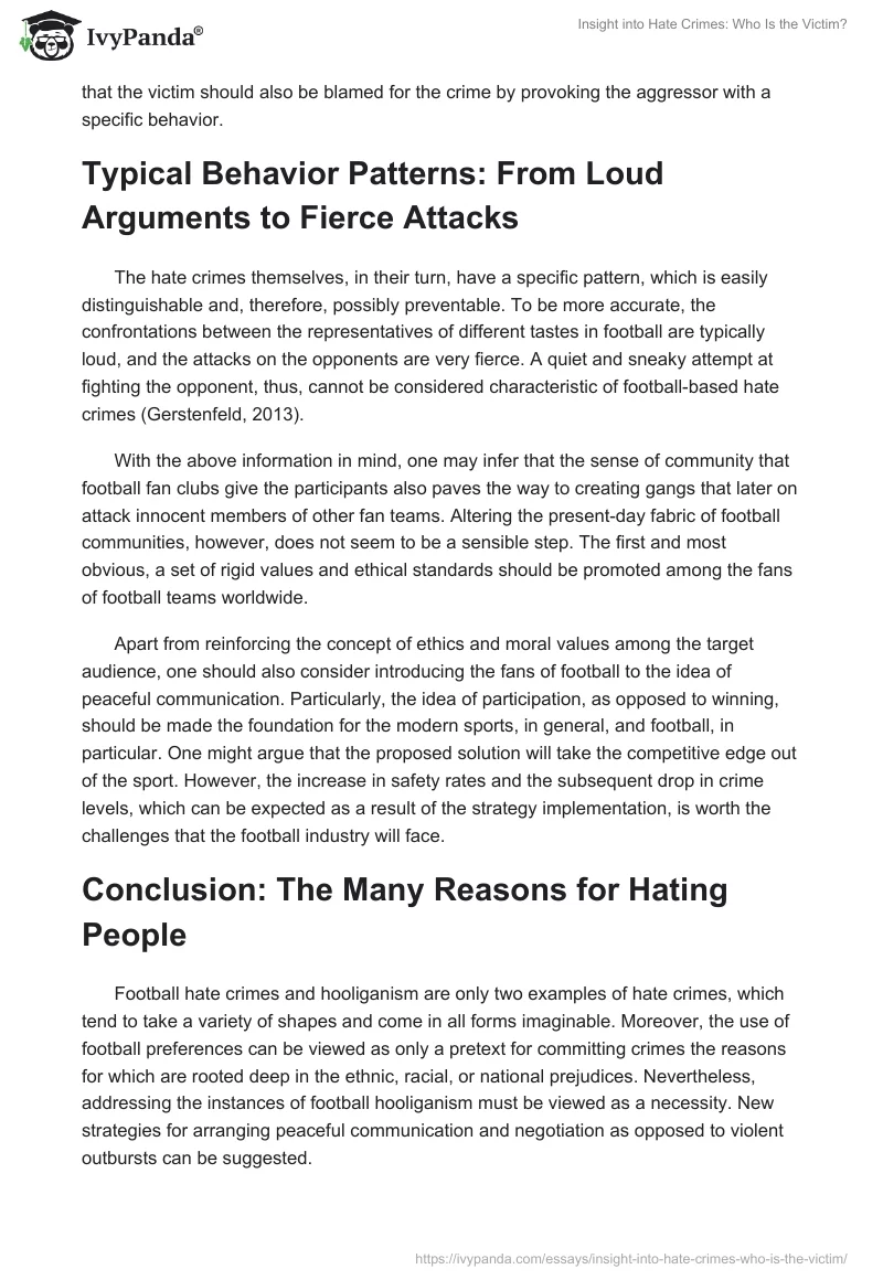 Insight into Hate Crimes: Who Is the Victim?. Page 3