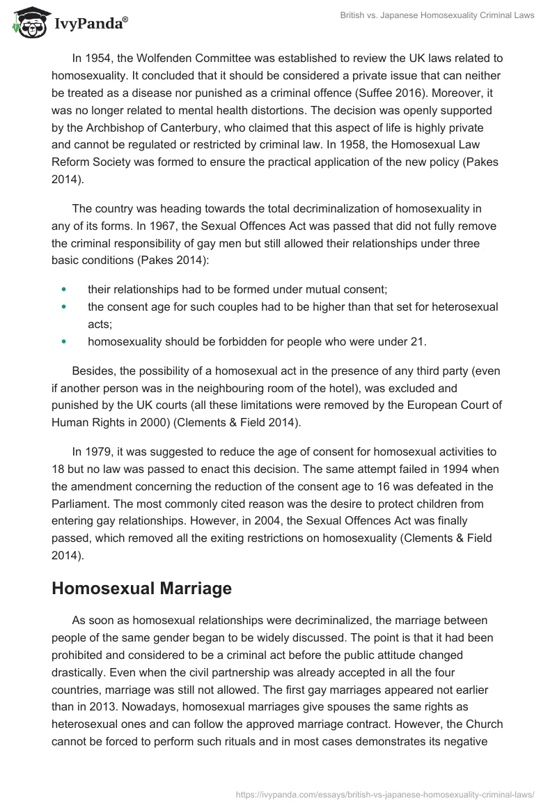 British vs. Japanese Homosexuality Criminal Laws. Page 3