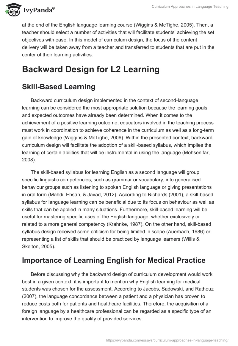 Curriculum Approaches in Language Teaching. Page 3