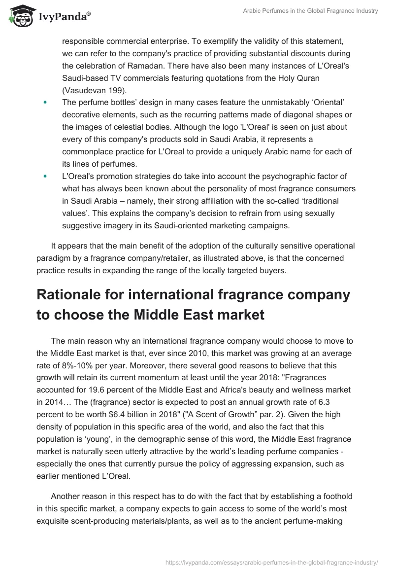 Arabic Perfumes in the Global Fragrance Industry. Page 3