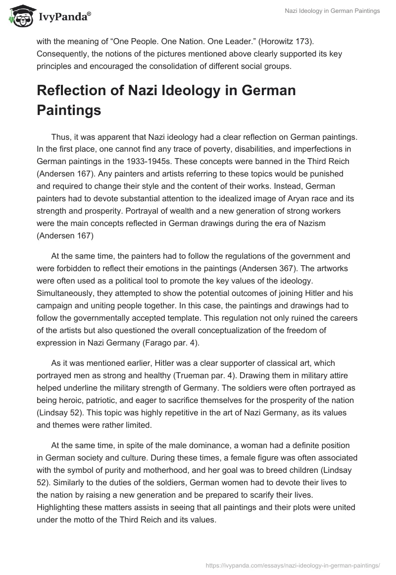 Nazi Ideology in German Paintings. Page 3