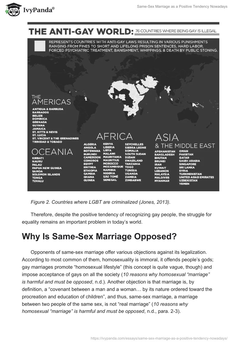 Same-Sex Marriage as a Positive Tendency Nowadays. Page 3