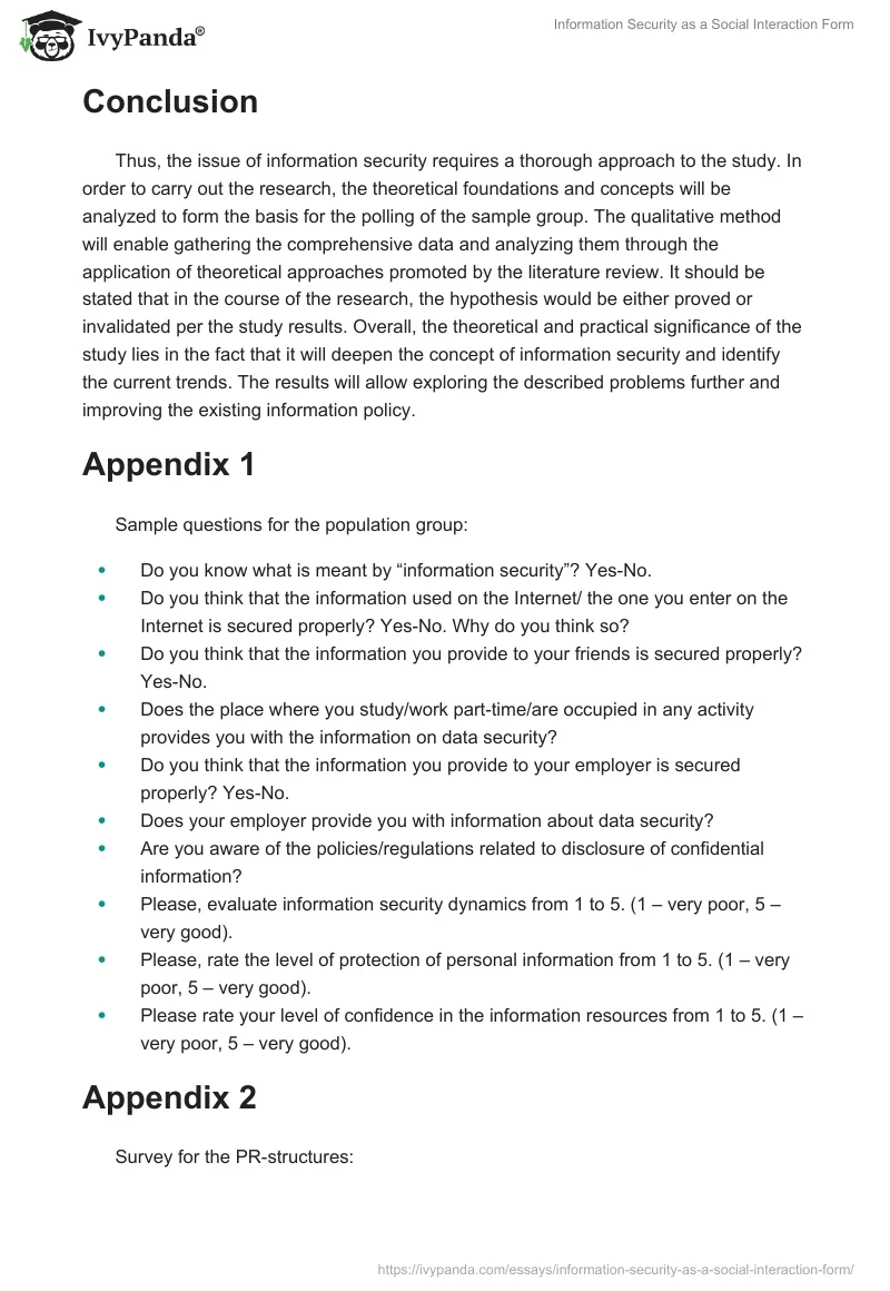 Information Security as a Social Interaction Form. Page 4