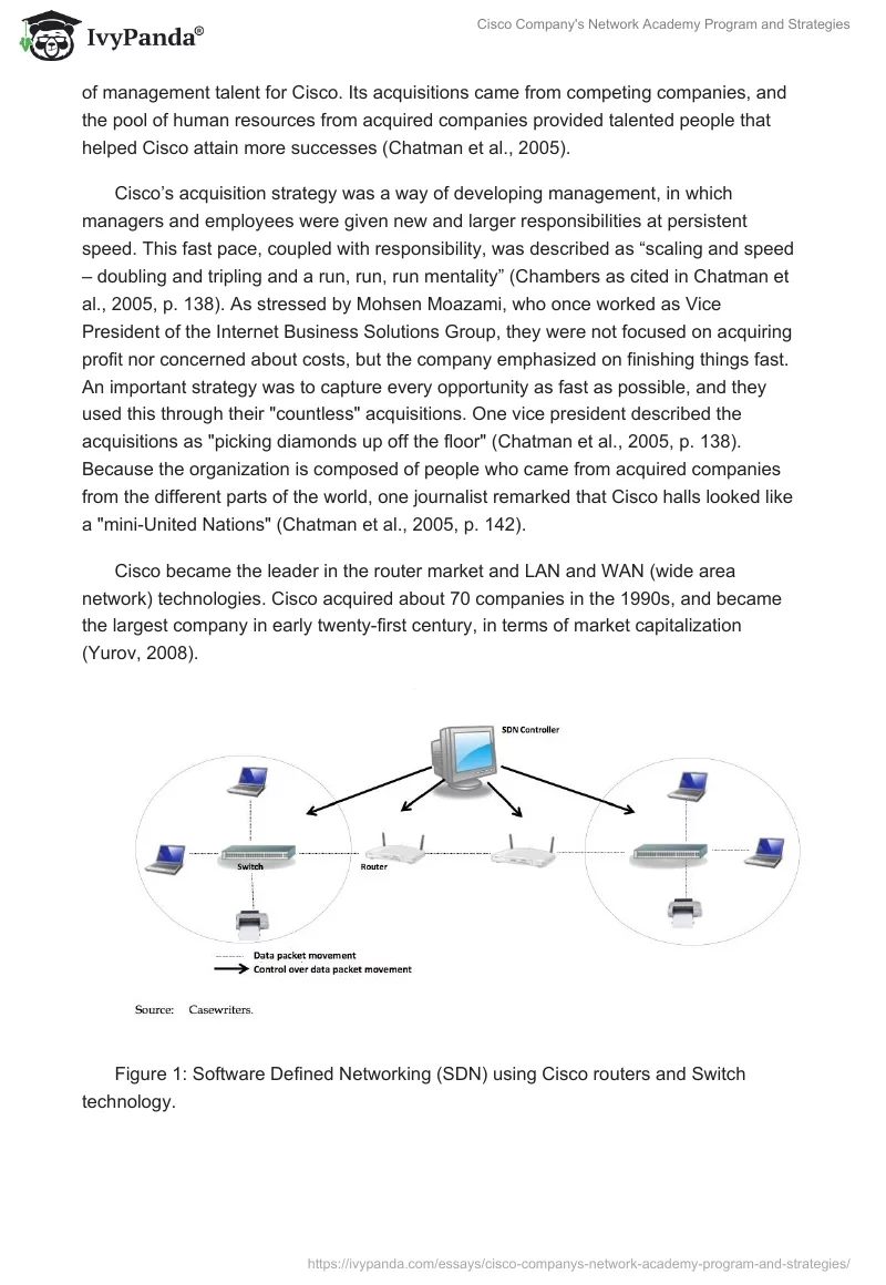 Cisco Company's Network Academy Program and Strategies. Page 4