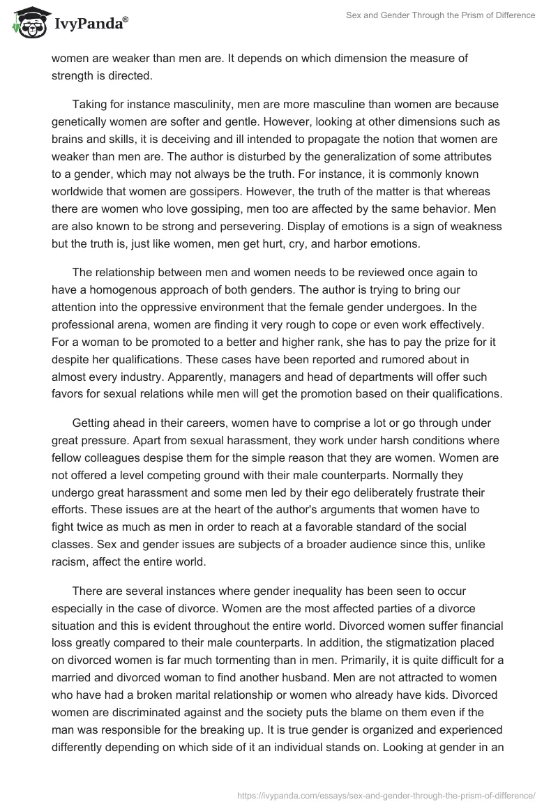 Sex and Gender Through the Prism of Difference. Page 2