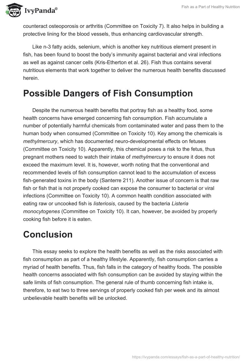 Fish as a Part of Healthy Nutrition. Page 3