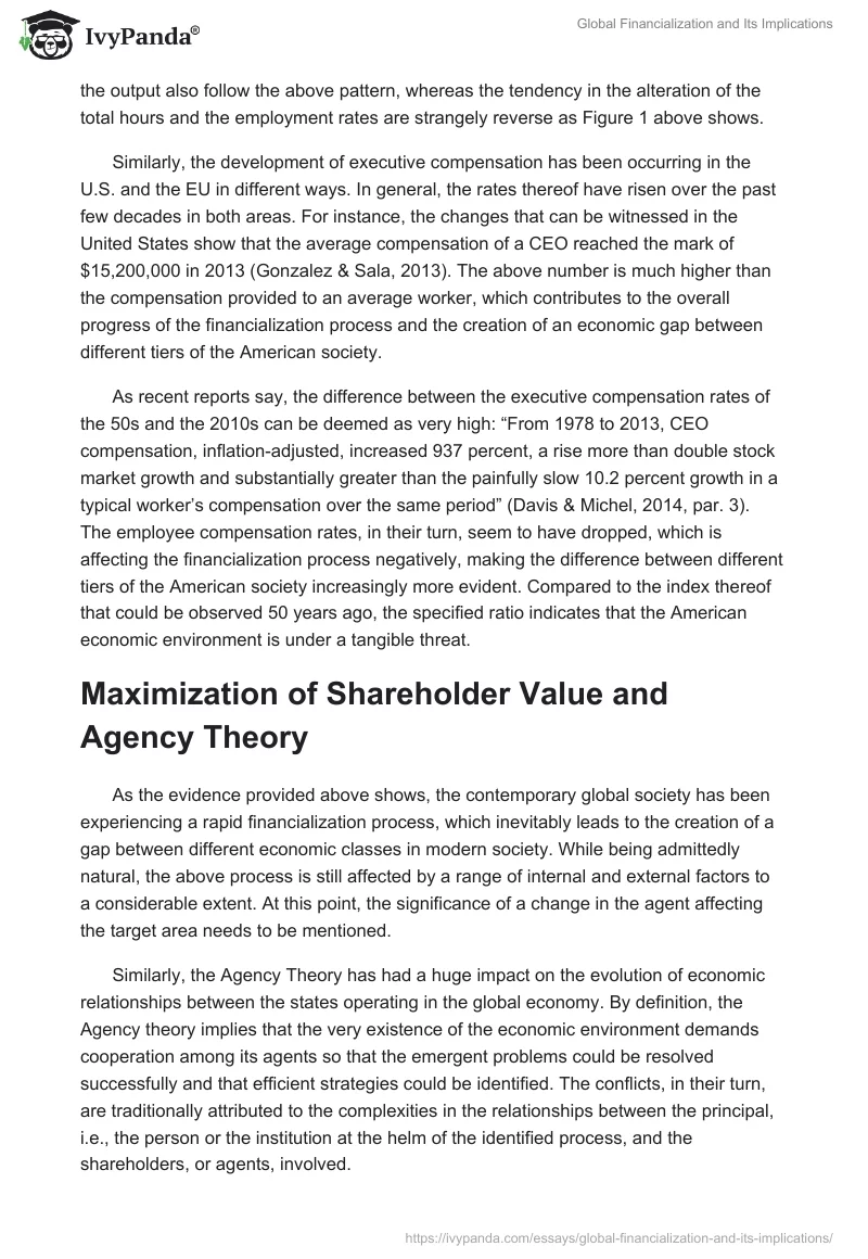 Global Financialization and Its Implications. Page 3