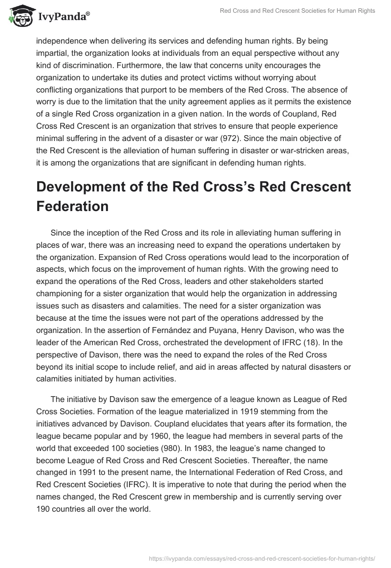 Red Cross and Red Crescent Societies for Human Rights. Page 3