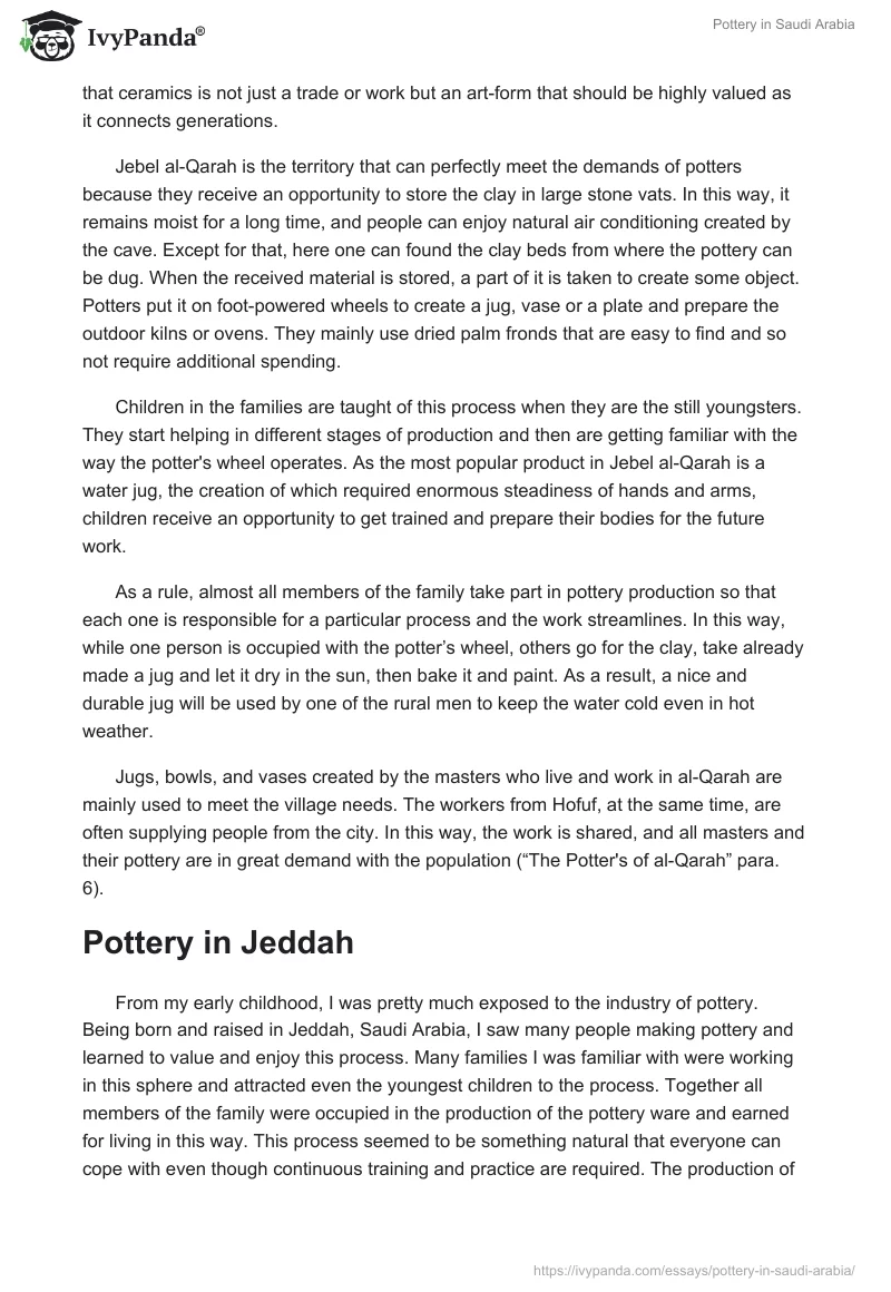 Pottery in Saudi Arabia. Page 3