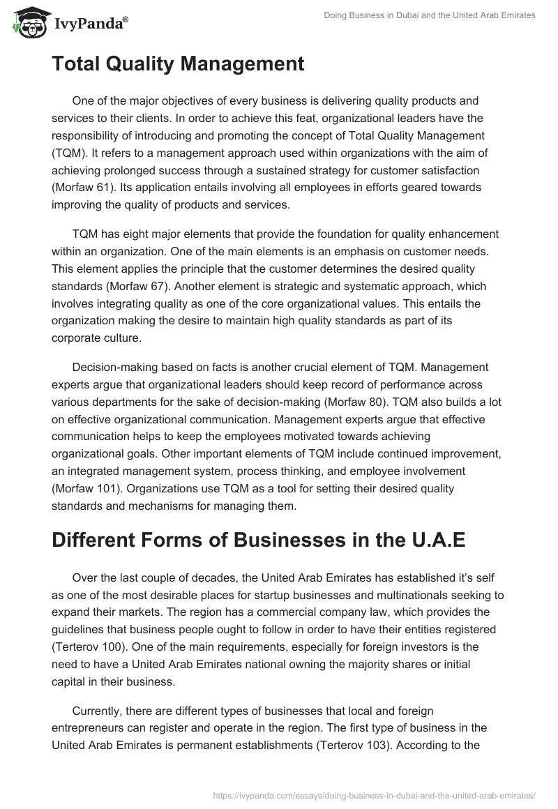 Doing Business in Dubai and the United Arab Emirates. Page 3