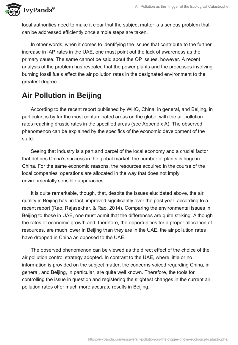 Air Pollution as the Trigger of the Ecological Catastrophe. Page 4