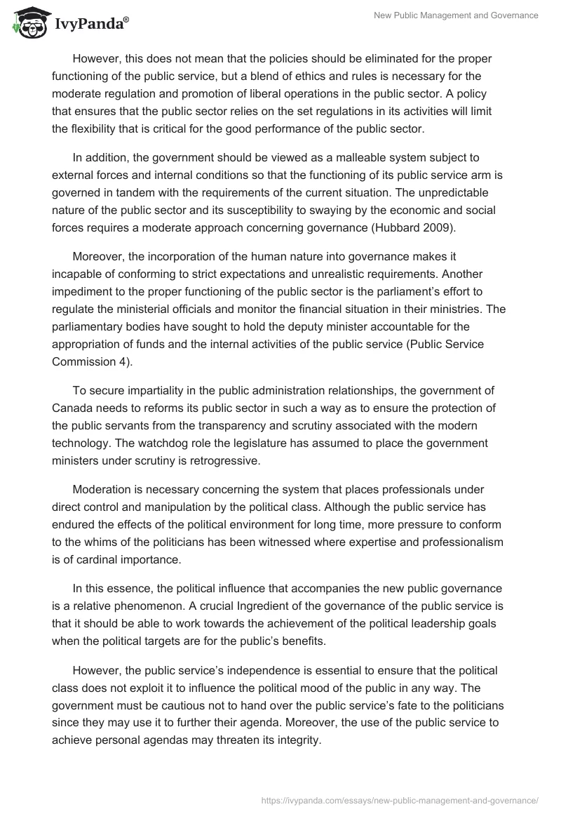 New Public Management and Governance. Page 3