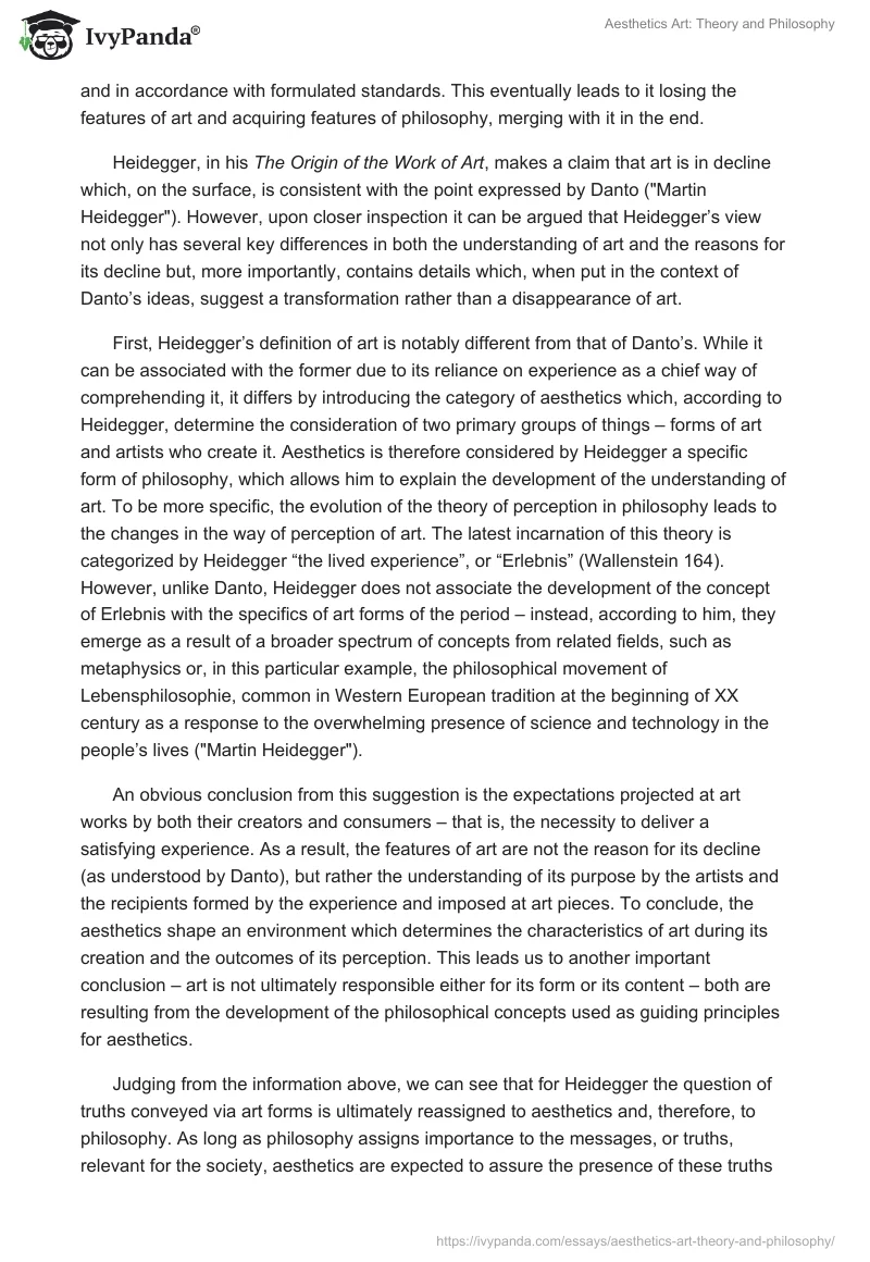 Aesthetics Art: Theory and Philosophy. Page 3