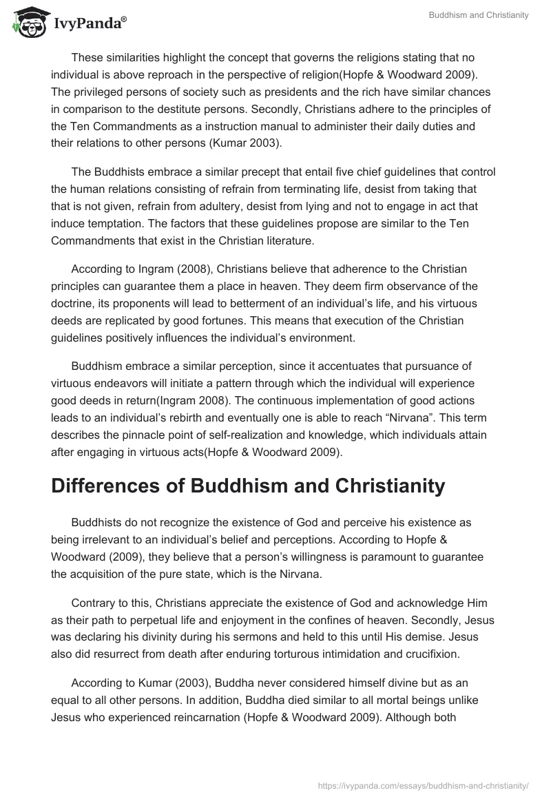 Buddhism and Christianity. Page 2