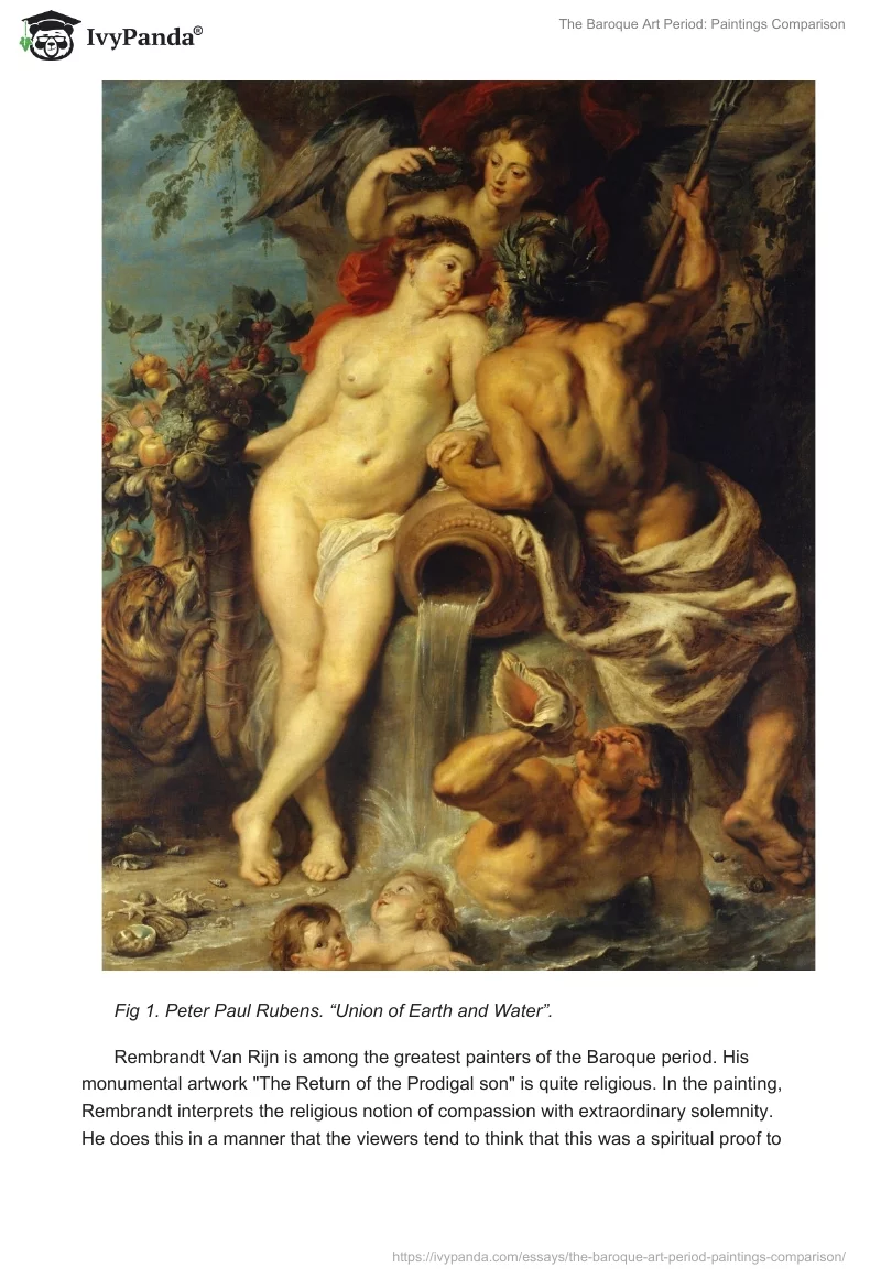The Baroque Art Period: Paintings Comparison. Page 3