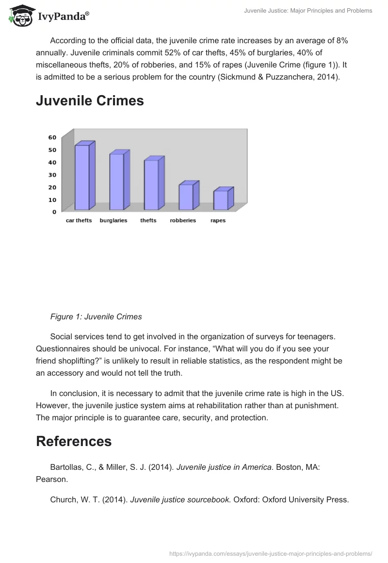 Juvenile Justice: Major Principles and Problems. Page 3